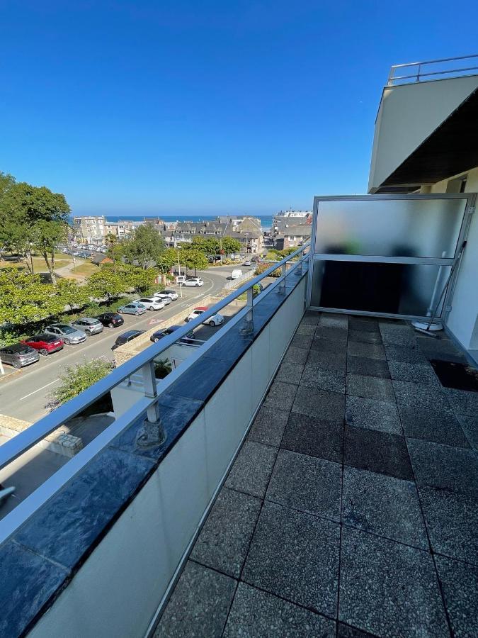 Studio Calme Avec Terrasse Vue Mer Pleneuf-Val-Andre Exterior photo